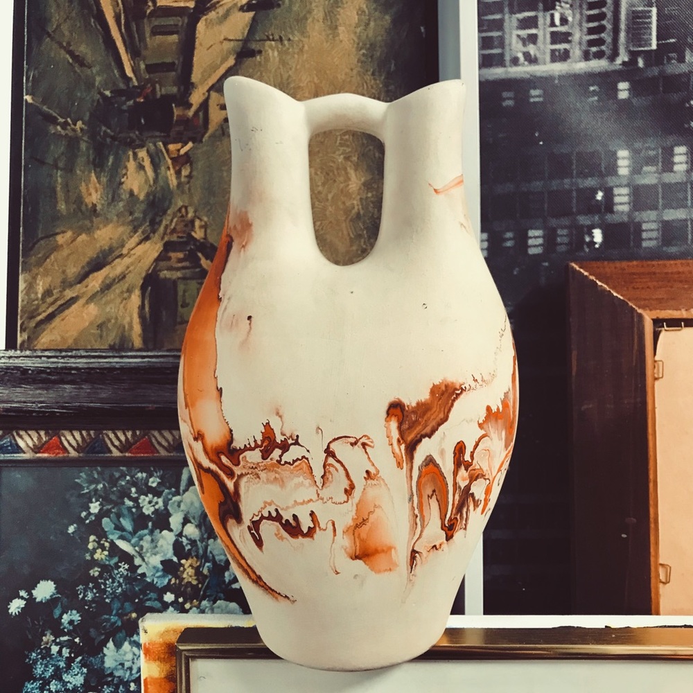 Vintage Nemadji Pottery Vase